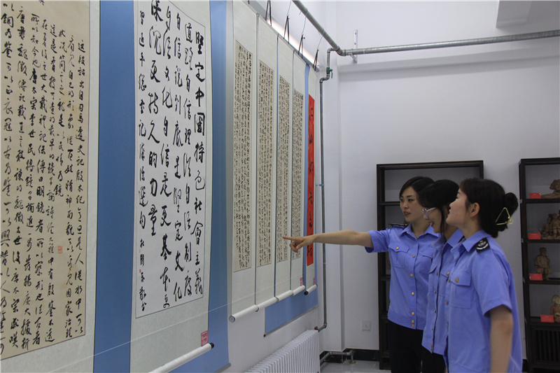 永遠(yuǎn)跟黨走 奮進(jìn)新時代 | 交投集團(tuán)開展慶祝建黨100周年書畫展暨書畫筆