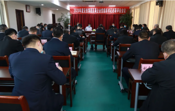 交投集團召開2020年度直屬企業(yè)黨組織書記履行全面從嚴治黨責(zé)任和抓基